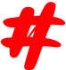 hastag